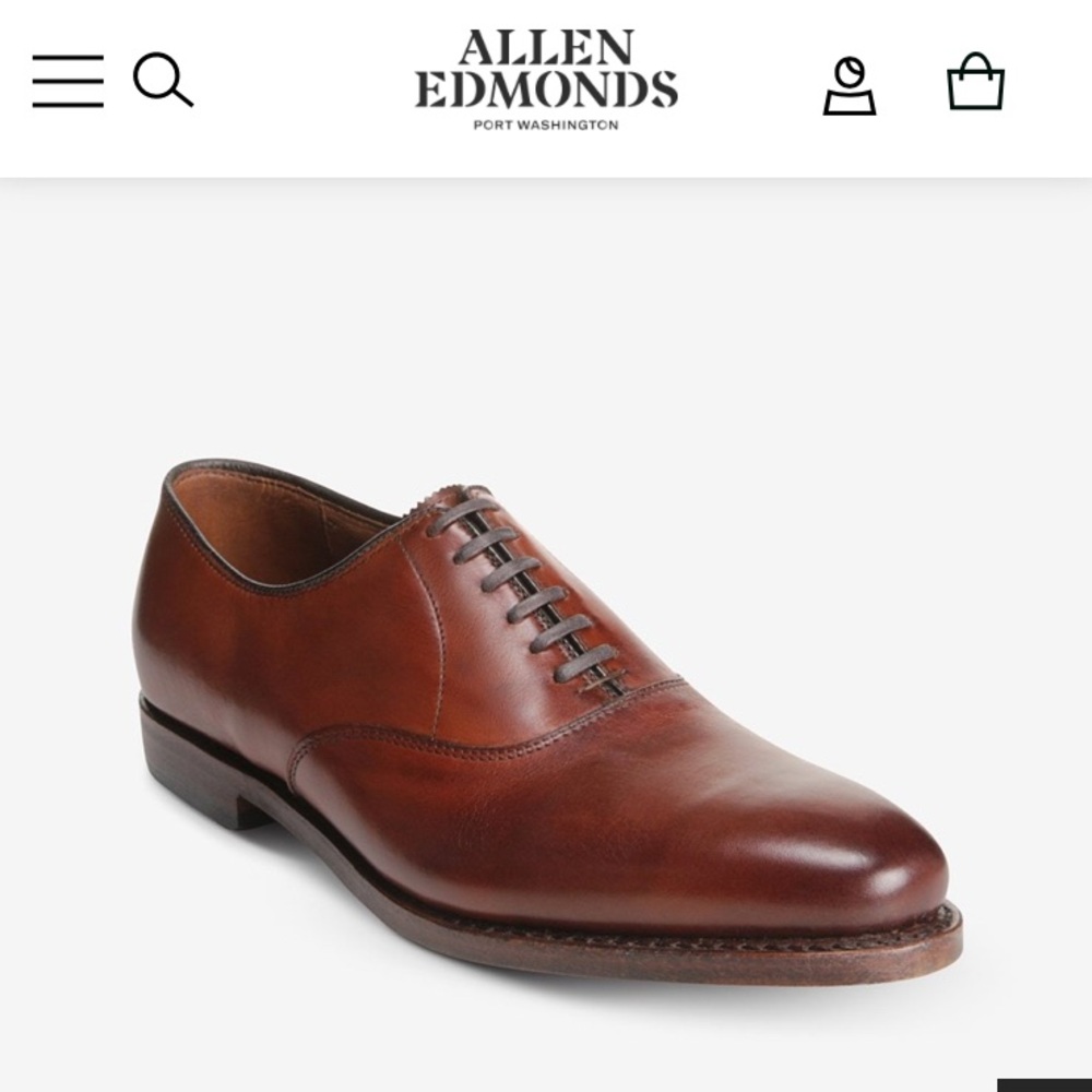 Allen Edmonds Carlyle Oxford Dress Shoe size 11